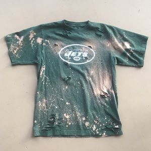 New York Jets Distressed Shirt